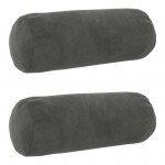 Diivanipadi 2 pcs HEERLEN Tumehall &Oslash; 15 x 40 cm Samet