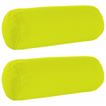 Diivanipadi 2 pcs HEERLEN Hele roheline &Oslash; 15 x 40 cm Pol&uuml;ester