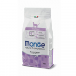 Monge Natural Superpremium steriliseeritud kuivtoit kanaga kassidele, 400 g