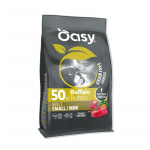 Oasy Grain Free Adult Small/Mini kuivtoit p&uuml;hvlilihaga v&auml;ikest t&otilde;ugu koertele, 2 kg