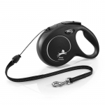 Flexi Classic Cord automaatne jalutusrihm koertele, Sinine,  S (5 m)