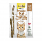 GimCat Sticks kalkuni- ja k&uuml;&uuml;likumaiused kassidele, N4