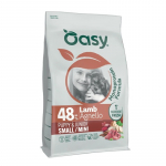 Oasy Monoprotein Puppy Small and Mini kuivtoit tallelihaga v&auml;ikeste t&otilde;ugude kutsikatele, 2 kg