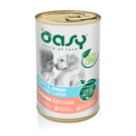 Oasy Puppy Medium & Large Salmon &uuml;he valguga l&otilde;hekonserv kutsikatele, 400 g