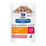Hill`s PD Feline c/d Urinary Stress gulja&scaron;&scaron; l&otilde;hega kassidele, 85 g