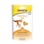 GimCat Multivitamin Tabs toidulisand kassidele, 40 g