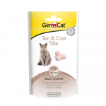 GimCat Skin & Coat Tabs toidulisand kassidele, 40 g