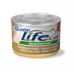 Life Cat LeRicette kassikonserv kana ja maks, 150 g