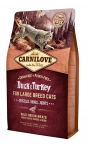 Carnilove Duck & Turkey Great Breed Cats kuivs&ouml;&ouml;t kassidele, 400 g