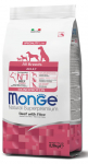 Monge All Breeds Adult Beef kuivtoit koertele, 2,5 kg