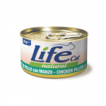 Life Cat kassikonserv kana ja veiselihaga, 85 g