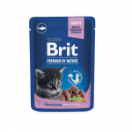 Brit Premium White Fish Kitten konservid kassipoegadele, 100 g