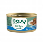 Oasy Caprice Terrine konservid tuunikala ja tomatitega kassidele, 85 g