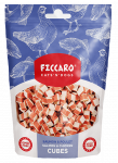 Ficcaro l&otilde;he ja kana kuubikutest maiuspalad koertele ja kassidele, 100 g