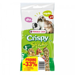 Versele Laga Crispy Sticks kolme maitsega maiuspalad k&uuml;&uuml;likutele ja teistele rohus&ouml;&ouml;jatele, 165 g