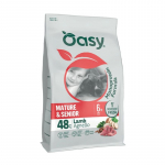 Oasy Monoprotein Mature/Senior kuivtoit tallelihaga eakatele koertele, 10 kg