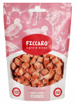 Ficcaro veise- ja pardikuubikutest maiuspalad koertele ja kassidele, 100 g