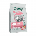 Oasy Monoprotein Adult Medium/Large kuivtoit sealihaga keskmist ja suurt t&otilde;ugu koertele, 10 kg