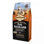 Carnilove Fresh Ostrich & Lamb small breed kuivs&ouml;&ouml;t koertele, 1,5 kg