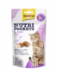 GimCat Nutri Pockets with Duck maiuspalad kassidele, 60 g