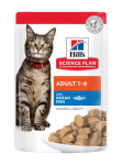 Hill`s Science Plan Adult Ocean Fish gulja&scaron;&scaron; kalaga kassidele, 85 g