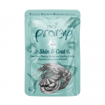 Pramy Skin & Coat konservid tuunikala, krevettide ja kammkarpidega tarretises kassidele, 70 g