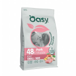 Oasy Monoprotein Adult Small/Mini kuivtoit sealihaga v&auml;ikest t&otilde;ugu koertele, 2 kg