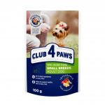 Club 4 Paws Premium kanakonservid tarretises v&auml;ikest t&otilde;ugu koertele, 100 g