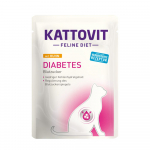 Kattovit Feline Diet Diabetes gulja&scaron;&scaron; kanaga kassidele, 85 g