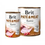 Brit Care Rabbit Pate & Meat konserv koertele k&uuml;&uuml;liku ja kanaga, 400 g