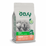 Oasy Adult Medium & Large Salmon kuivtoit l&otilde;hega koertele, 12 kg