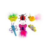 Catstages Cute putukad m&auml;nguasi kassidele 6 tk, 13 cm