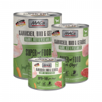 Mac`s Dog konservid k&uuml;&uuml;liku ja k&ouml;&ouml;giviljadega koertele, 800 g