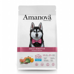 Amanova Sensitive kuivtoit tundliku nahaga koerale l&otilde;hega, 2 kg
