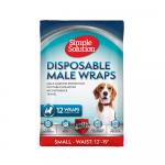 Simple Solution &uuml;hekordsed m&auml;hkmed isasele koerale S suurus 12 tk, 12 tk