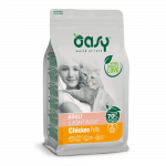 Oasy Adult Cat Light in Fat kuivtoit kanaga kassidele, 1,5 kg