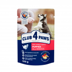 Club 4 Paws Premium kalkunikonservid kastmes kutsikatele, 100 g