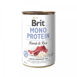 Brit Care MonoProtein Lamb & Rice konserv koerale lamba ja riisiga, 400 g