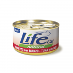 Life Cat kassikonserv tuunikala ja veiselihaga, 85 g