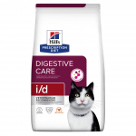 Hill's Prescription Diet Digestive Care i/d kuivtoit kassidele kanaga, 1,5 kg