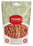Ficcaro pehmed lambalihakuubikute maiuspalad koertele ja kassidele, 100 g