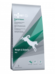 Trovet Weight & Diabetic Dog dieet kuivtoit koertele, 12,5 kg
