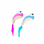 Catstages Dental Shrimpies m&auml;nguasi kassinaerisega kassidele 2 tk, 15 cm
