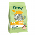 Oasy Original Sterilized kuivtoit kanaga kassidele, 1,5 kg