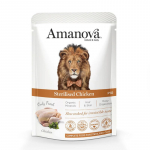 Amanova t&auml;iss&ouml;&ouml;t steriliseeritud kassile kanaga, 85 g