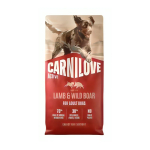 Carnilove Active kuivtoit lambaliha ja metssealihaga koertele, 12 kg
