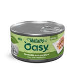 Oasy Natury Soft Jelly konservid tuunikala ja k&ouml;&ouml;giviljadega koertele, 150 g