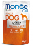 Monge Grill Dog Pouches pardikonservid vanematele koertele, 100 g