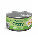 Oasy Natury Soft Jelly konservid kanaliha ja k&ouml;&ouml;giviljadega koertele, 150 g