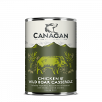 Canagan Chicken & Wild Boar konserv kana ja hautatud metsseaga koertele, 400 g